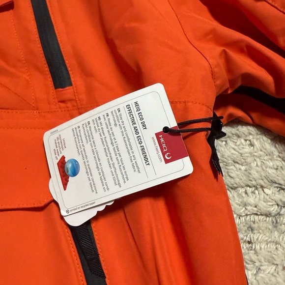 DOPE Men's Bright Orange Ski Jacket - Picture 3 of 10